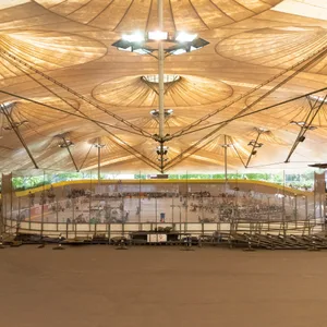 Ein Radsport-Event in der Eisbahn Stellingen (Archivbild).