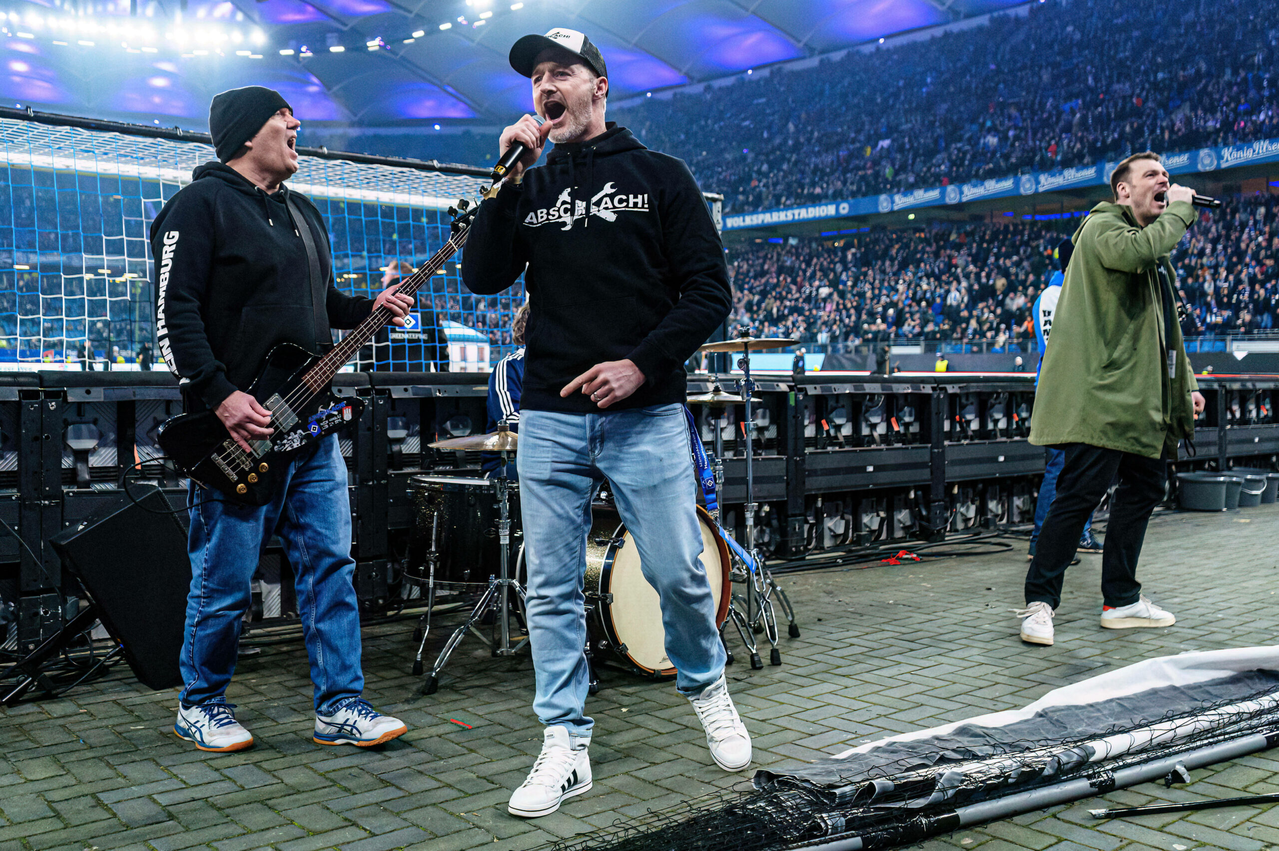Die HSV-Band Abschlach! verunglimpft in ihrem Lied die Veddel. Die Bewohner wollen sich das nicht mehr bieten lassen.