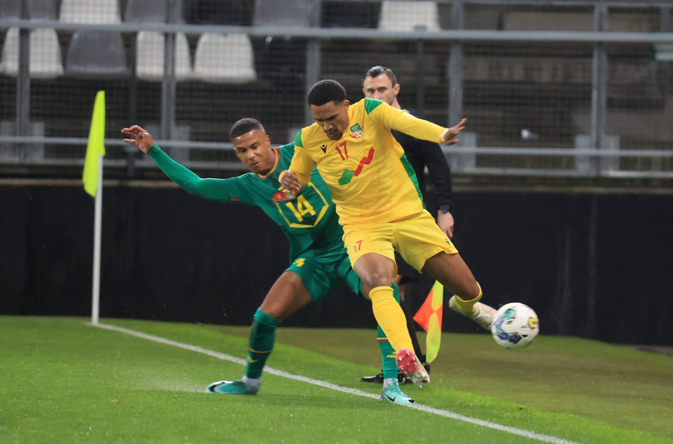 Andréas Hountondji im Benin-Trikot