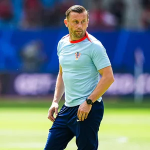 Ivica Olic als Co-Trainer von Kroatiens Nationalmannschaft