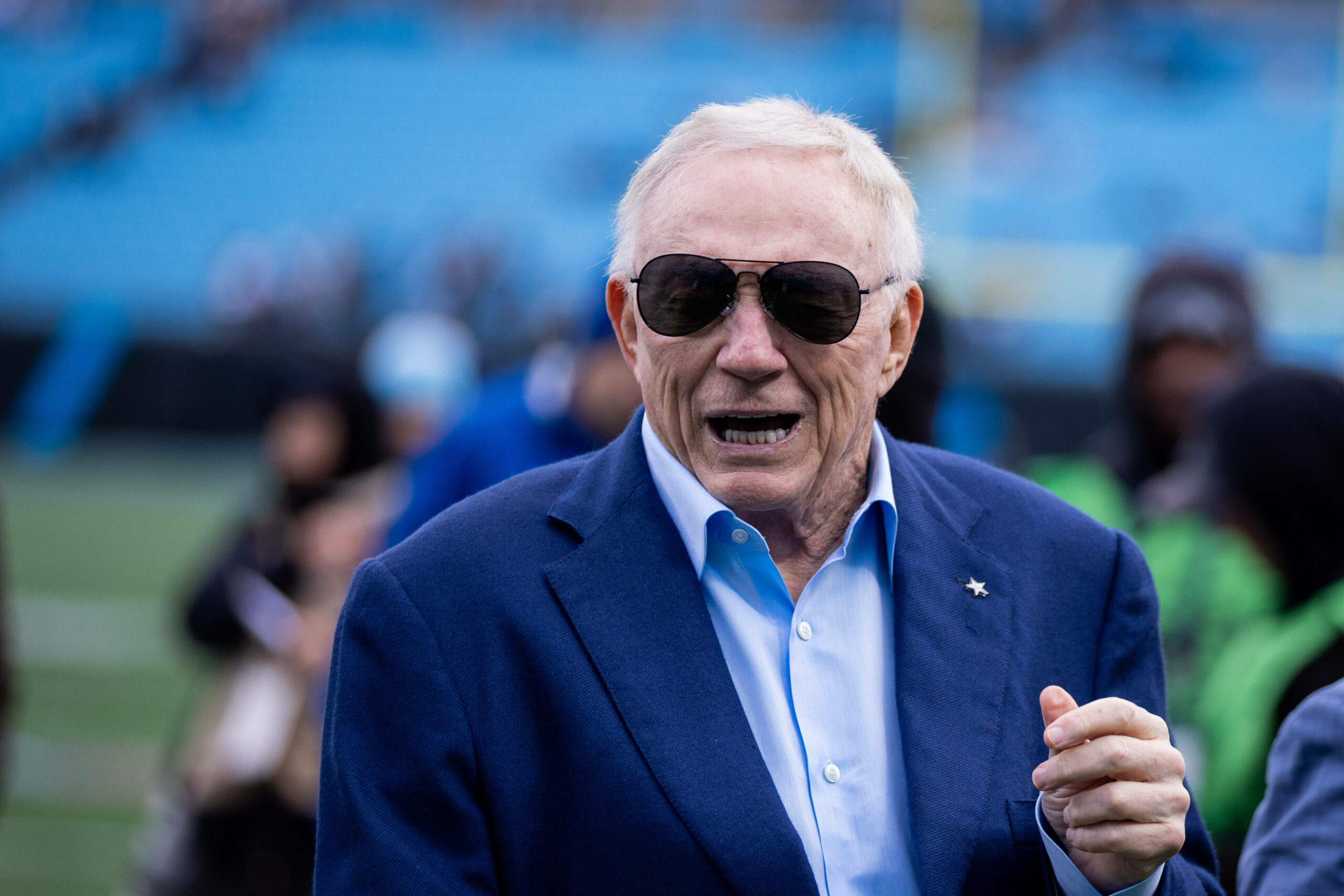 Jerry Jones beim Spiel der Dallas Cowboys.