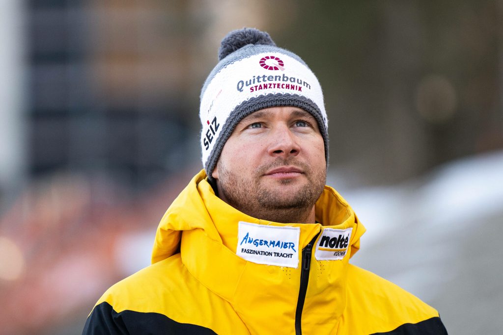 Johannes Lochner beim Weltcup in Innsbruck.