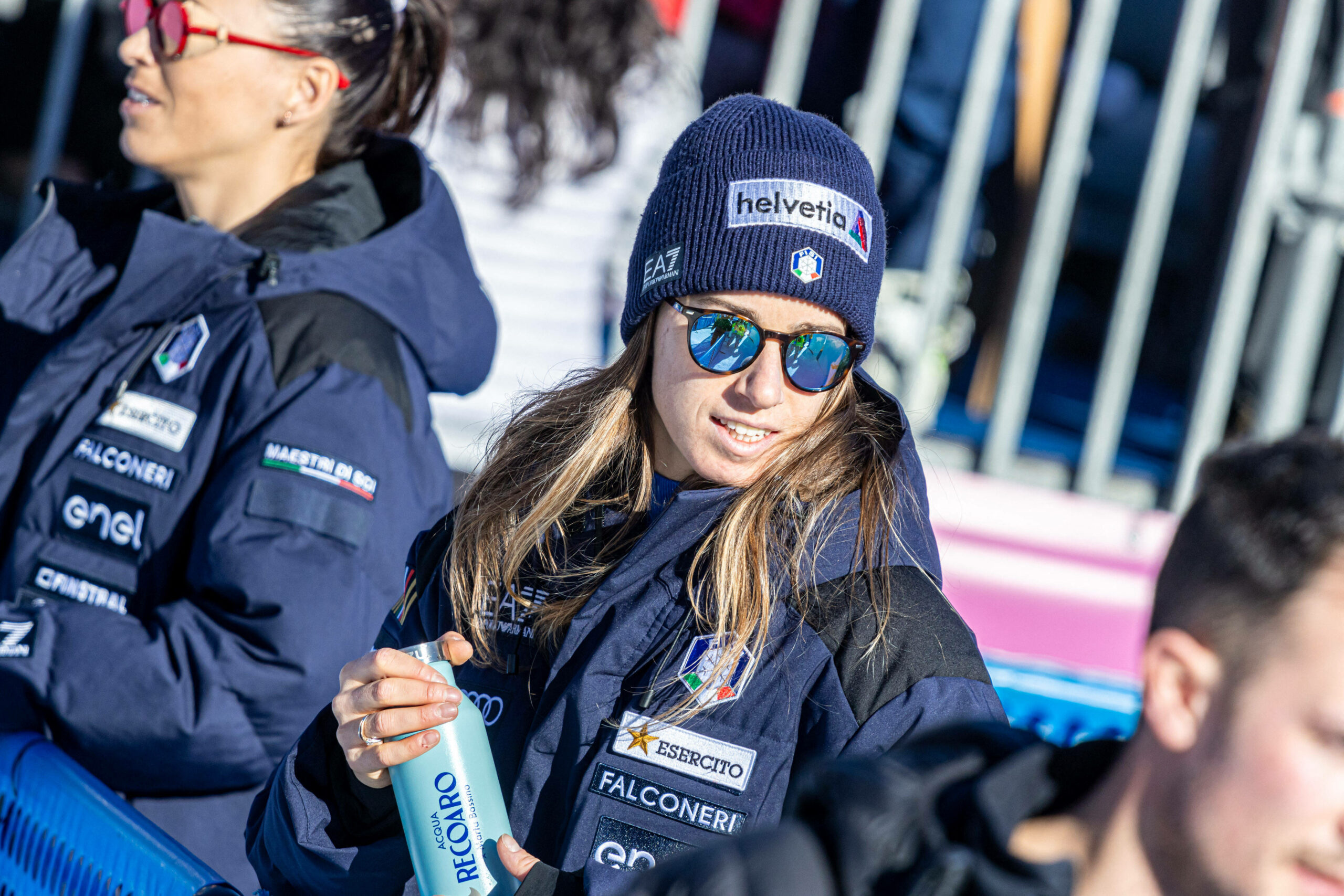Marta Bassino mit Sonnenbrille