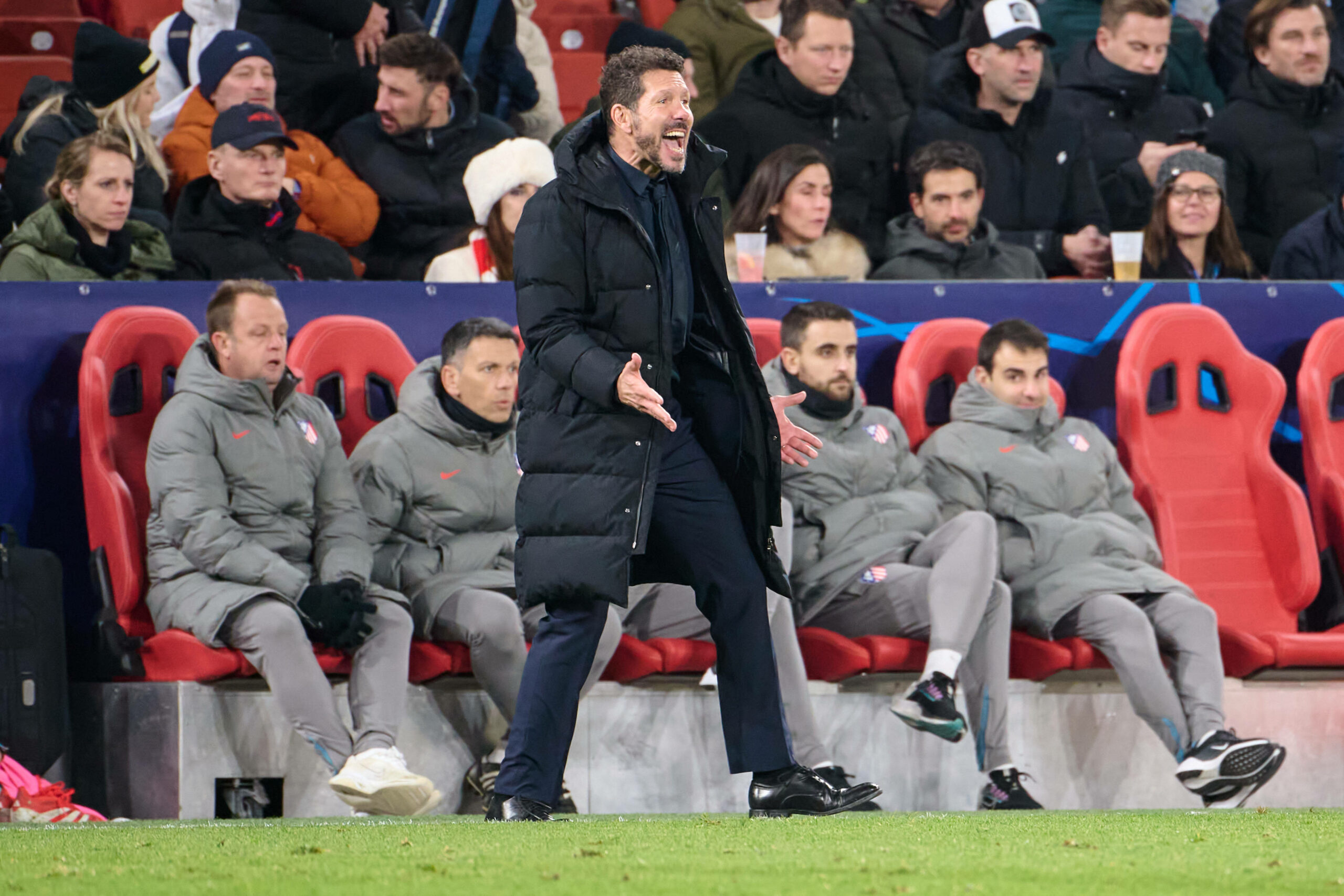 Diego Simeone ist sauer.
