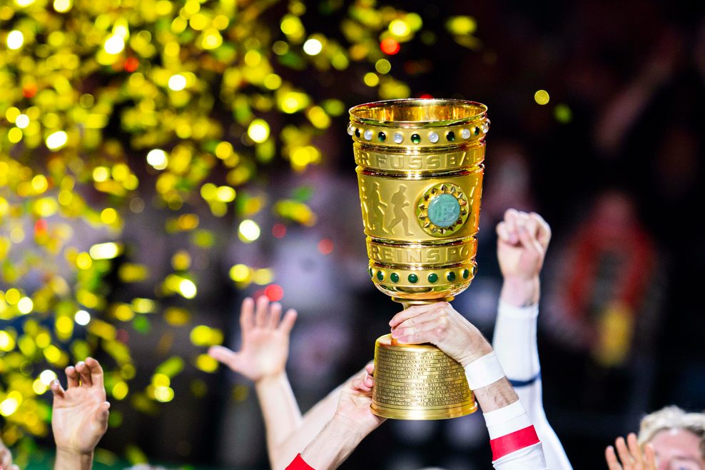 Die Trophäe des DFB-Pokals