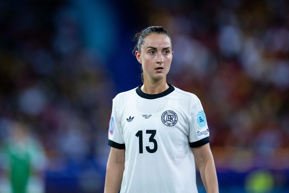 Sara Däbritz im DFB-Trikot.