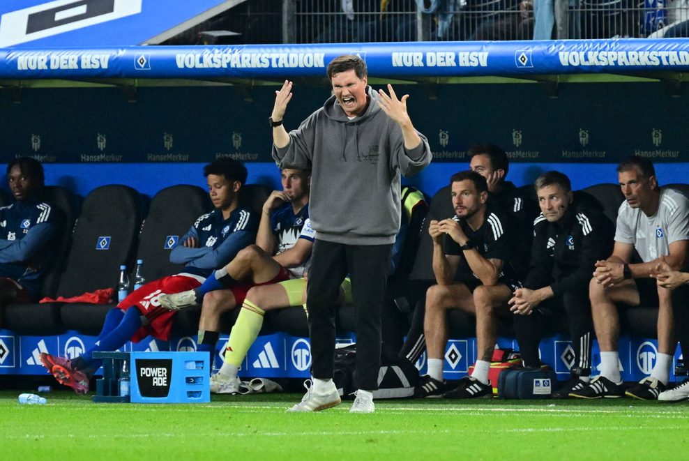 HSV-Trainer Merlin Polzin