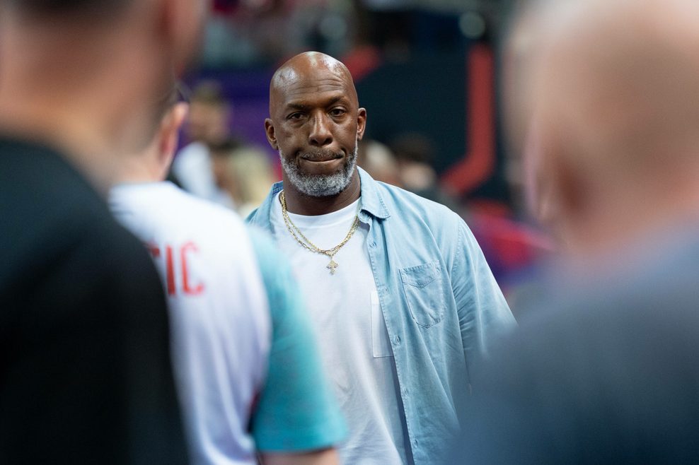NBA-Headcoach Chauncey Billups von den Portland Trail Blazers
