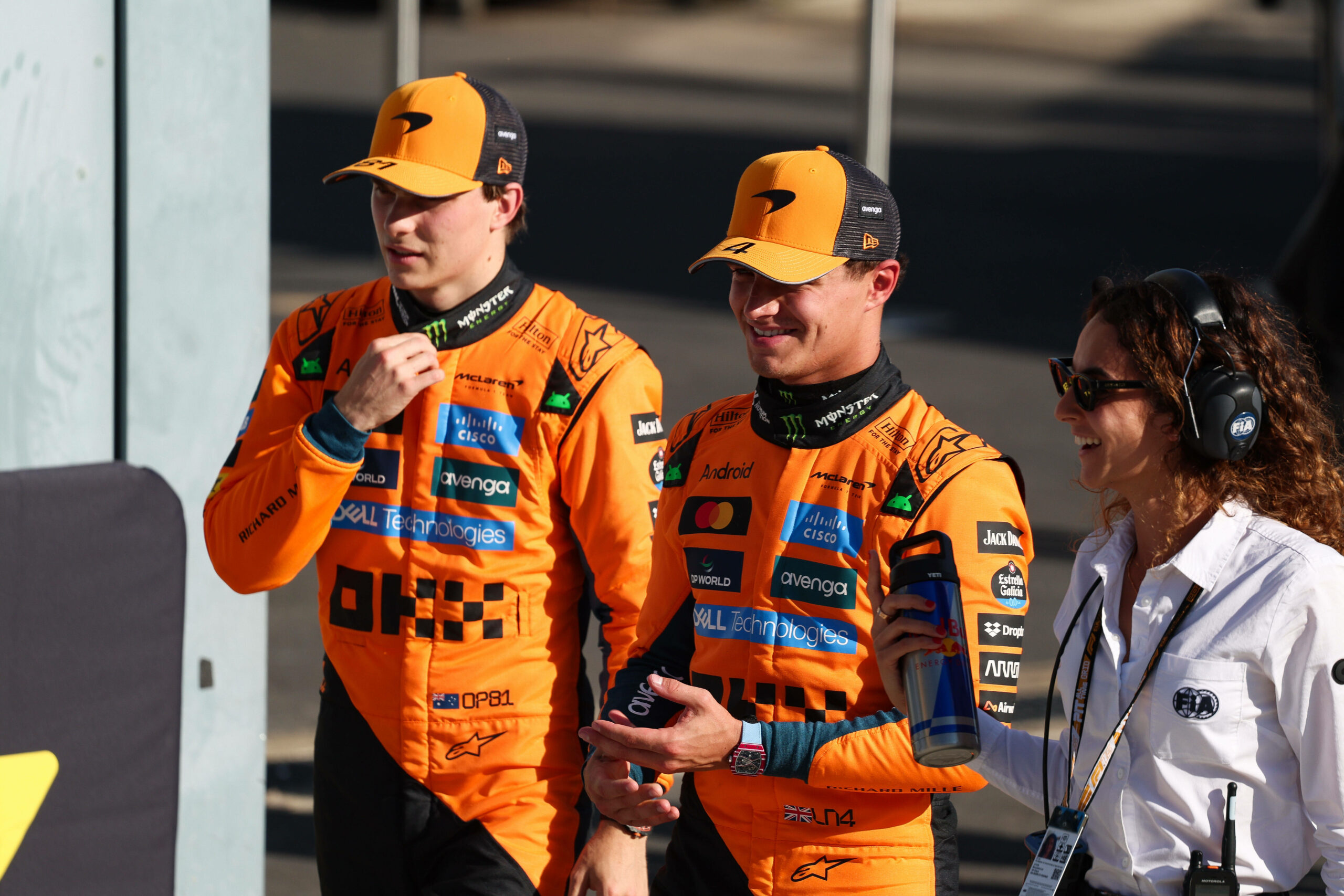 Oscar Piastri und Lando Norris