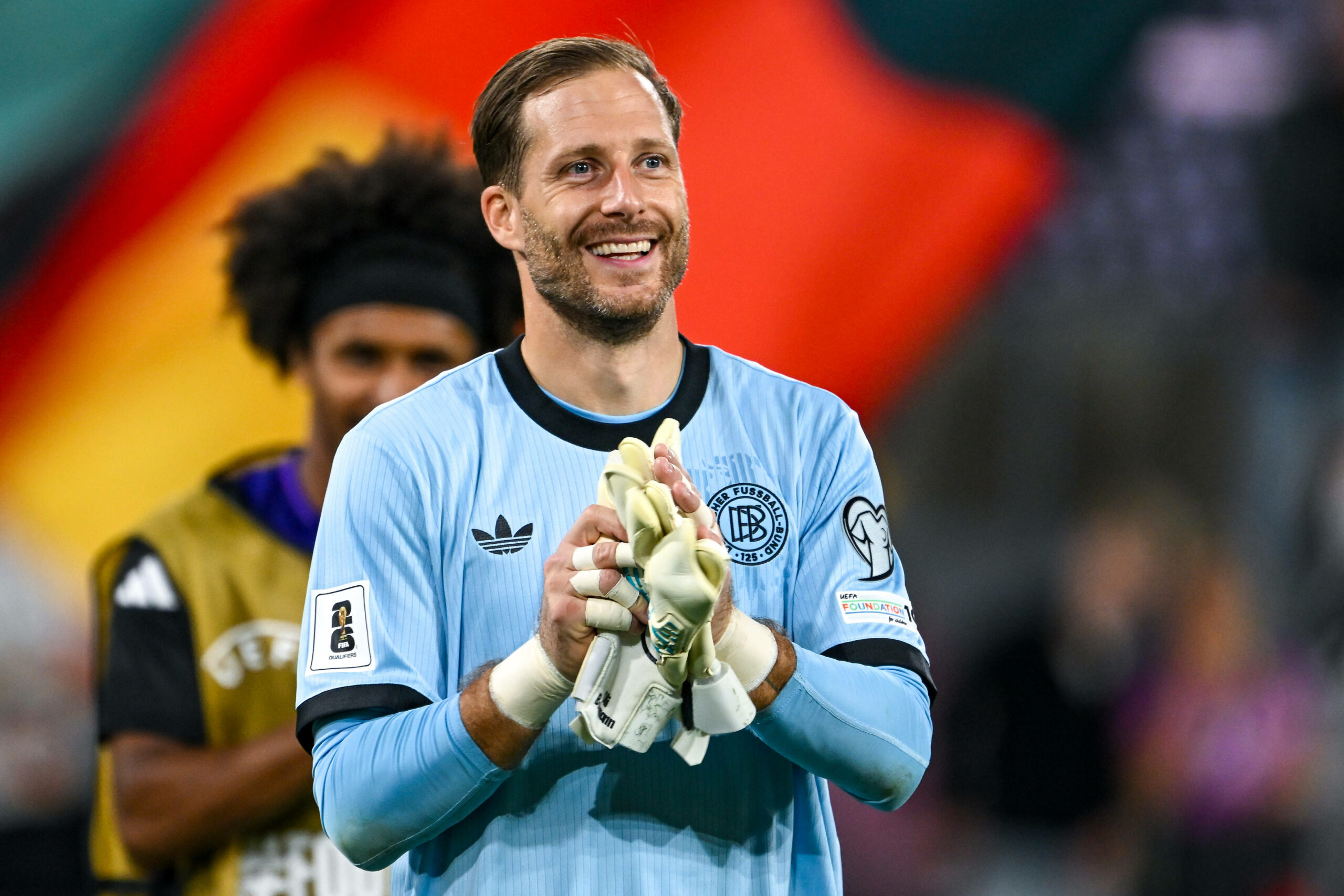 Oliver Baumann im Trikot der Nationalmannschaft