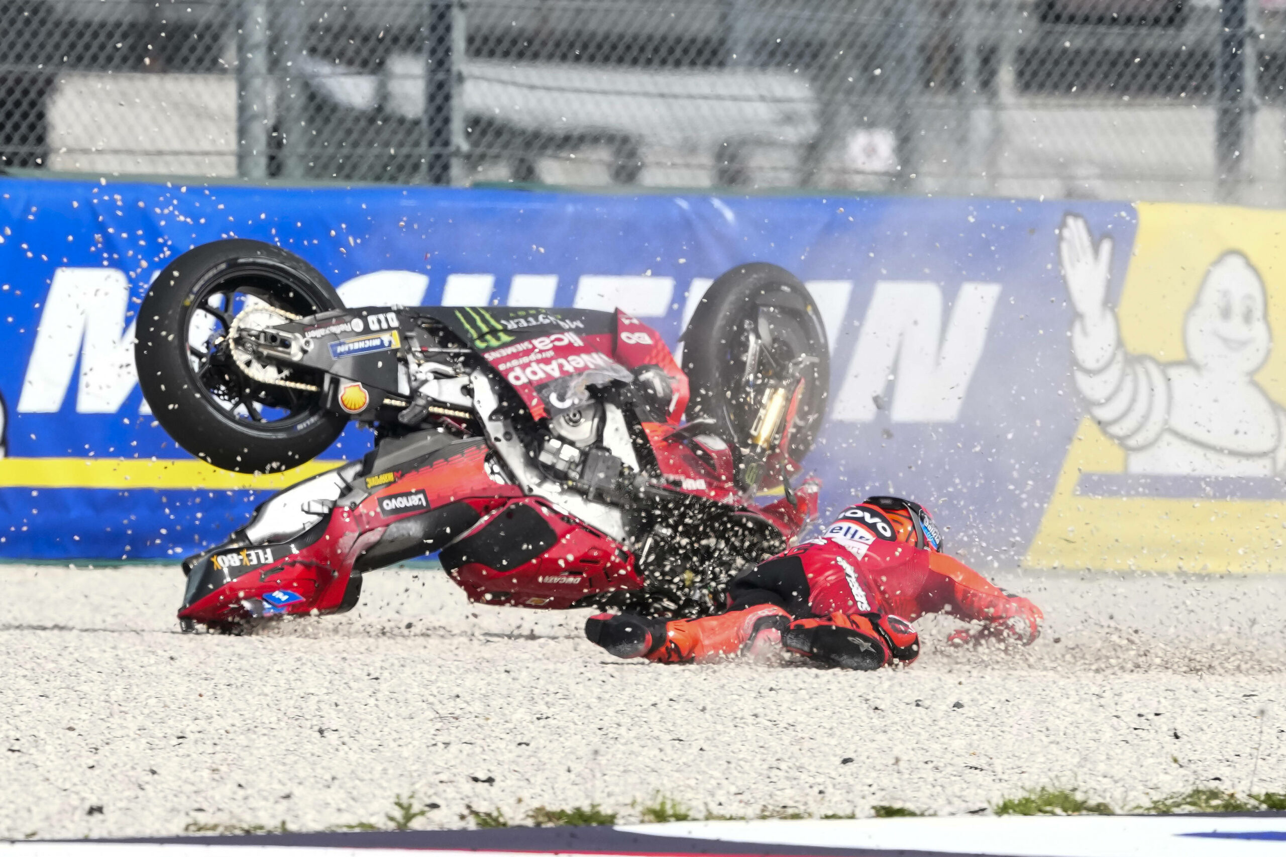 Marc Marquez stürzte beim Grand Prix of San Marino