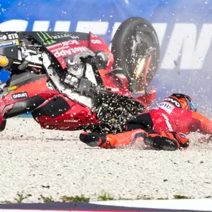 Marc Marquez stürzte beim Grand Prix of San Marino