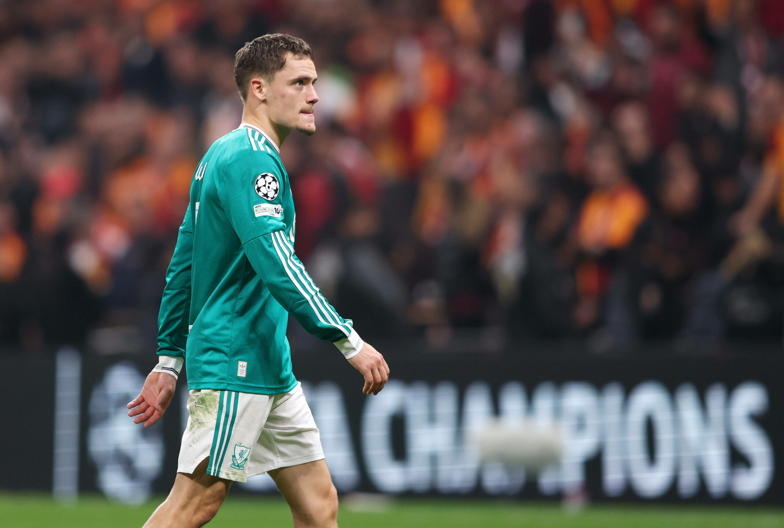 Florian Wirtz im grünen Liverpool-Trikot