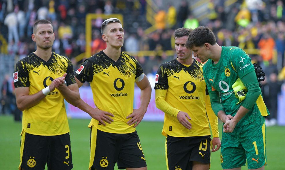 Waldemar Anton, Nico Schlotterbeck, Pascal Groß und Gregor Kobel.