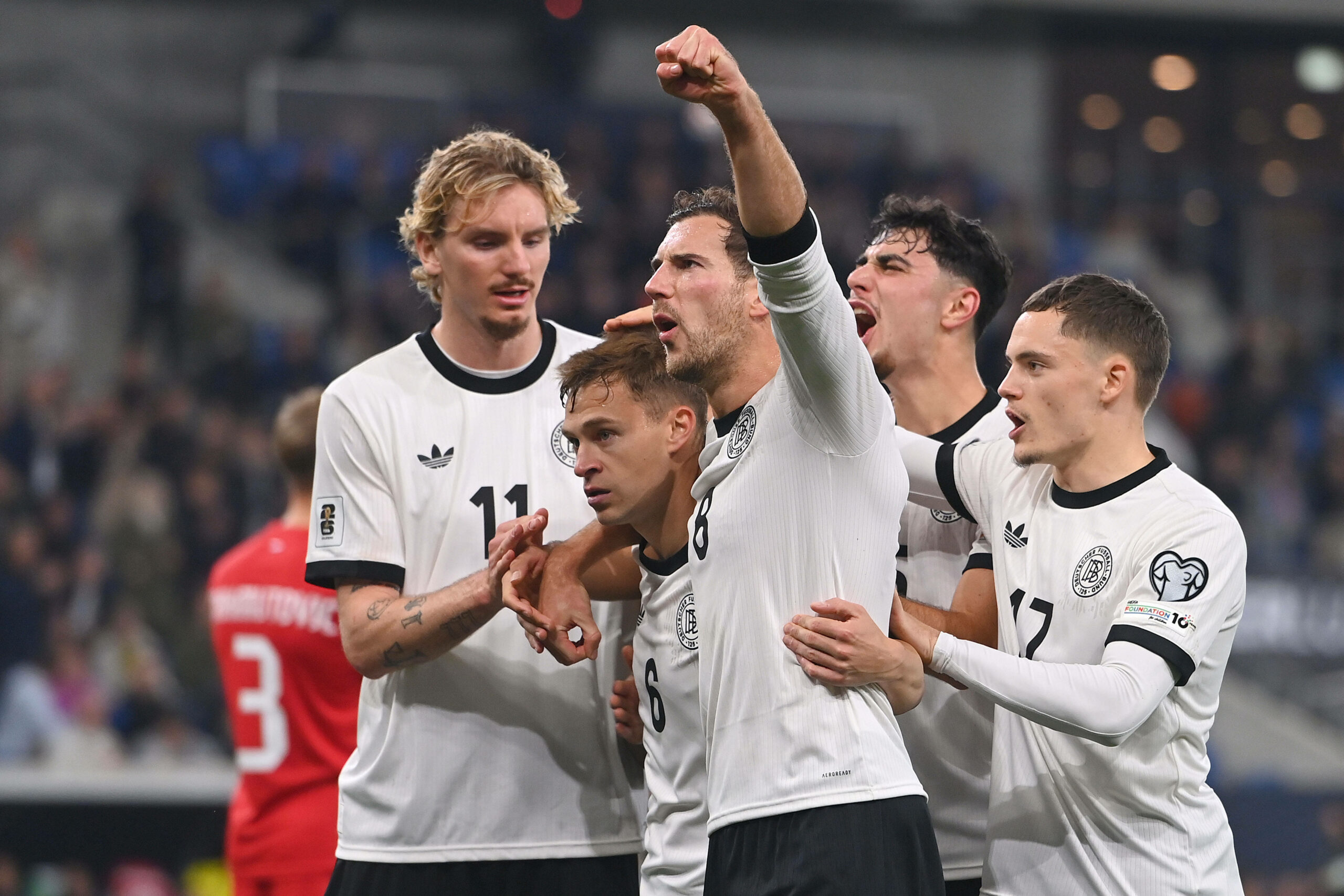 DFB-Spieler jubeln gegen Luxemburg