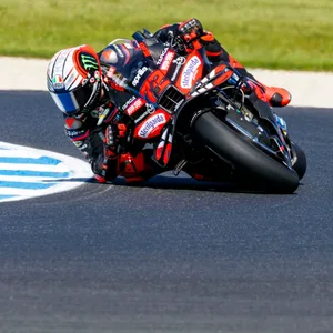 Marco Bezzecchi beim Rennen in Australien