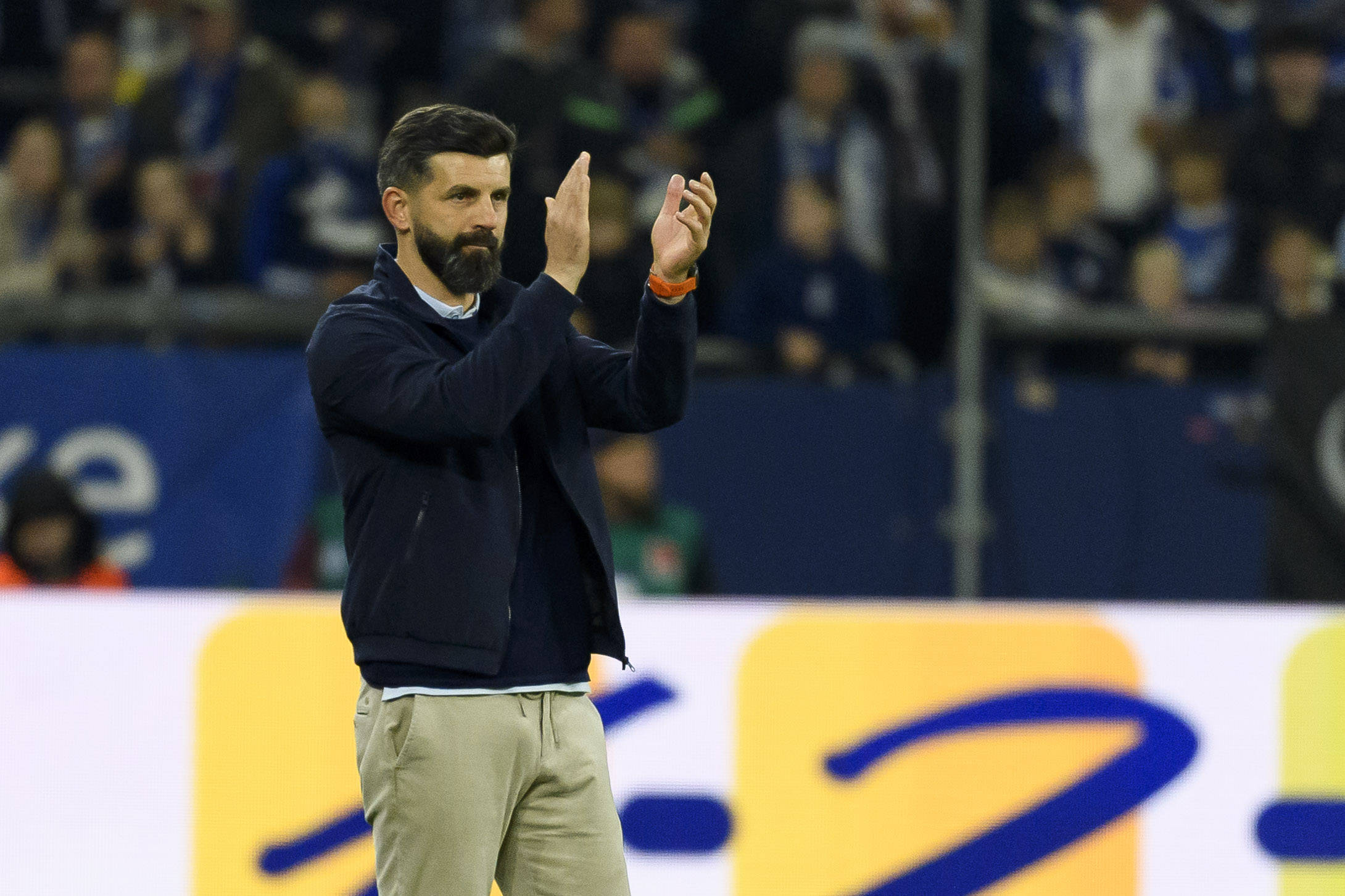 Miro Muslic klatscht