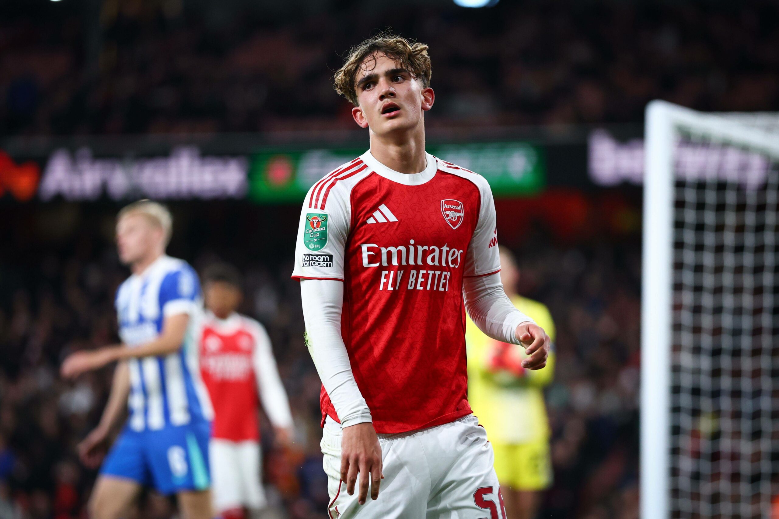 Max Dowman im Spiel gegen Brighton