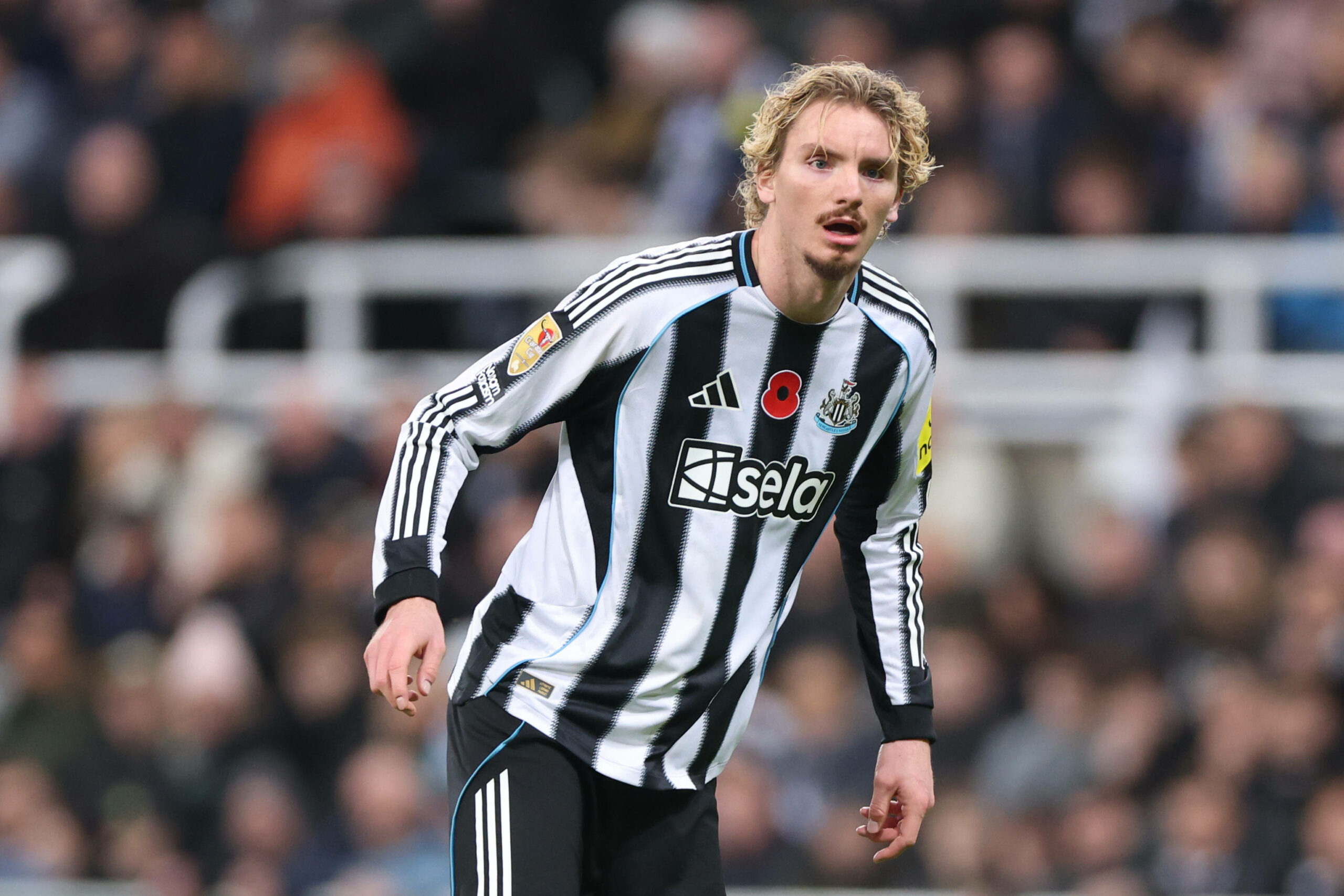 DFB-Nationalspieler Nick Woltemade, im Trikot seines neuen Vereins Newcastle United