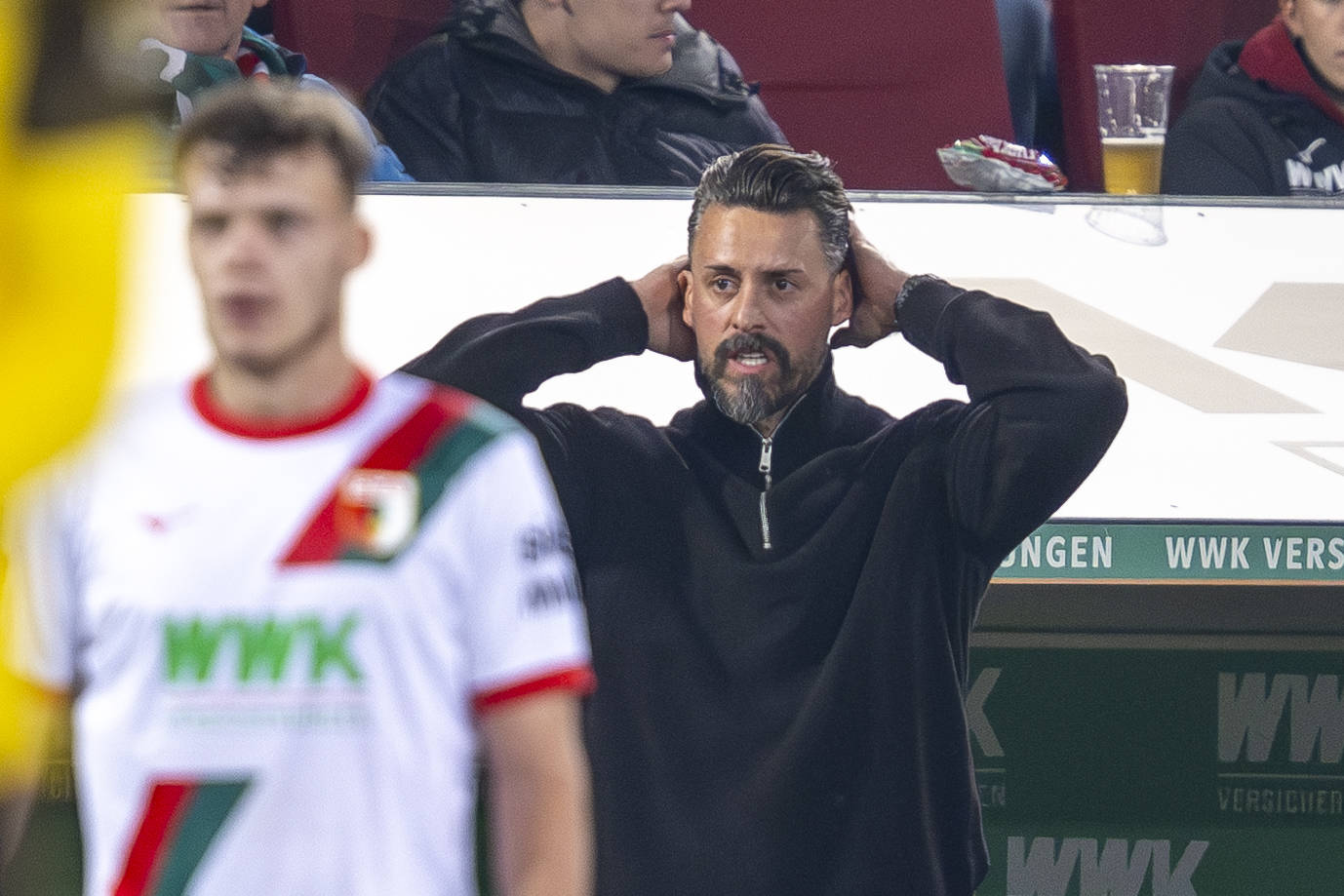 Sandro Wagner rauft sich die Haare.