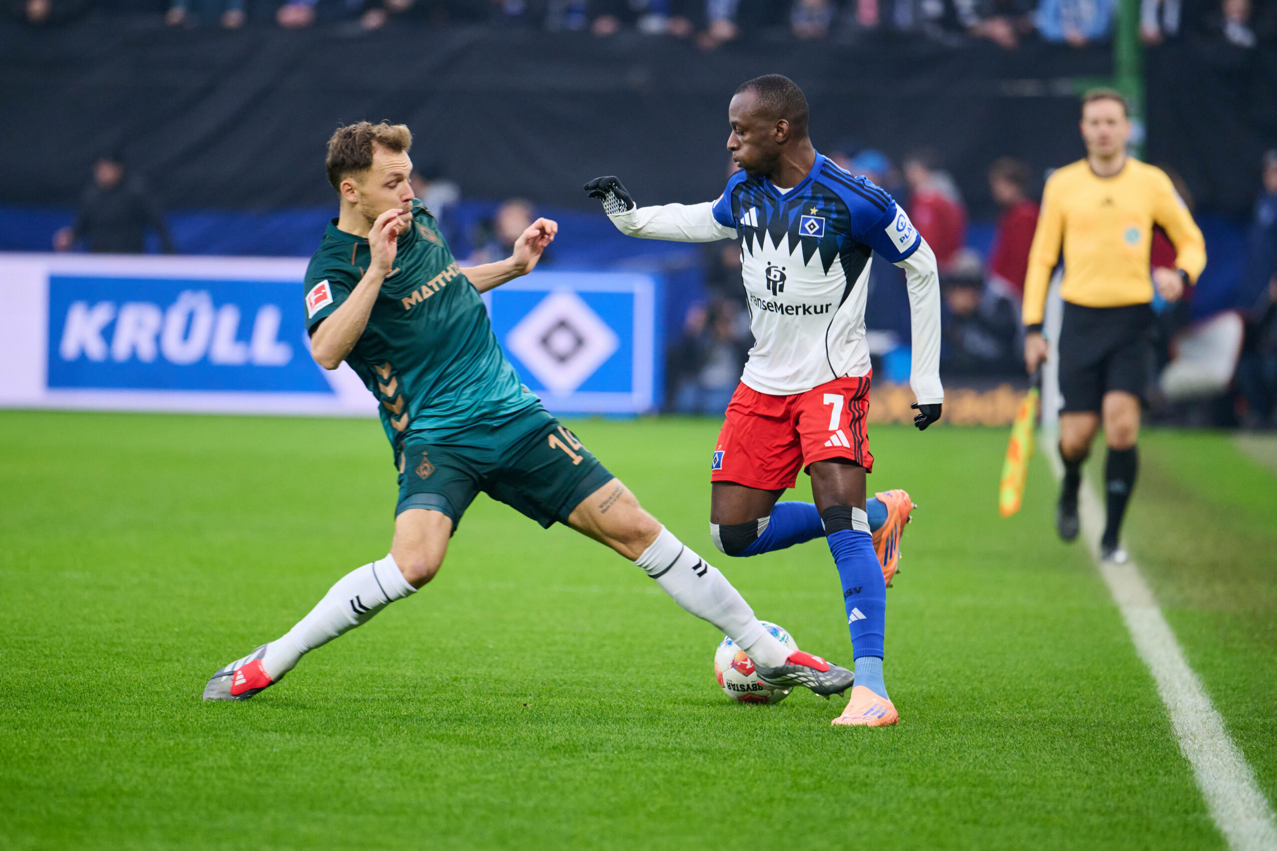 Senne Lynen im Zweikampf mit Jean-Luc Dompé