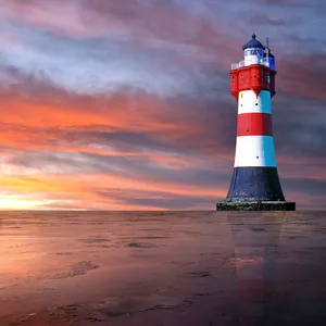 Der Leuchtturm Roter Sand