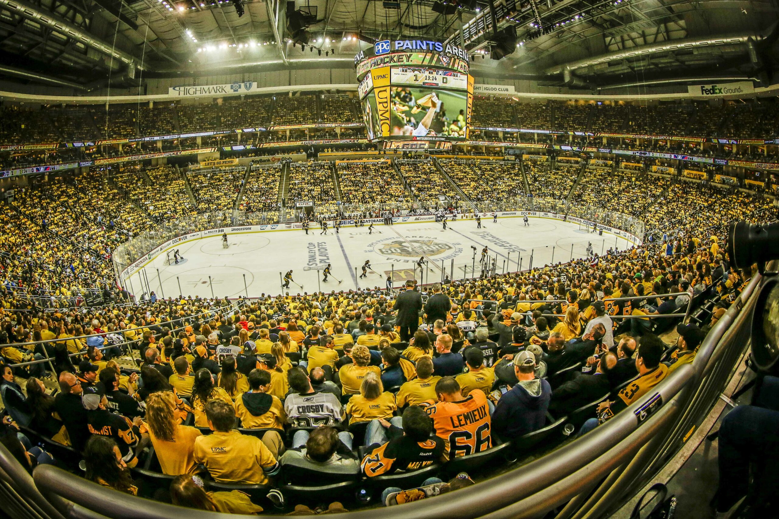 Die PPG Paints Arena in Pittsburgh