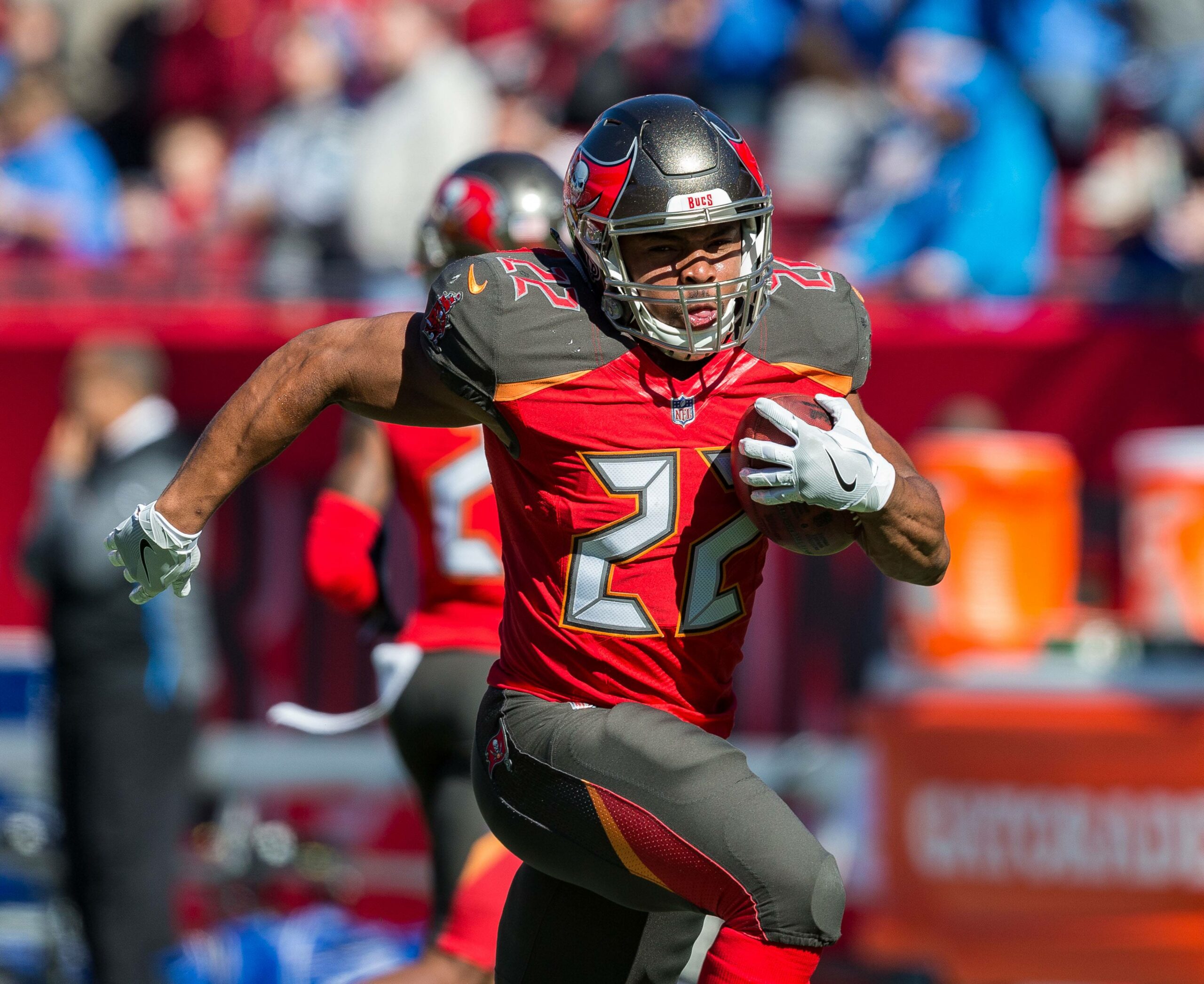 Doug Martin im Einsatz für die Tampa Bay Buchaneers.