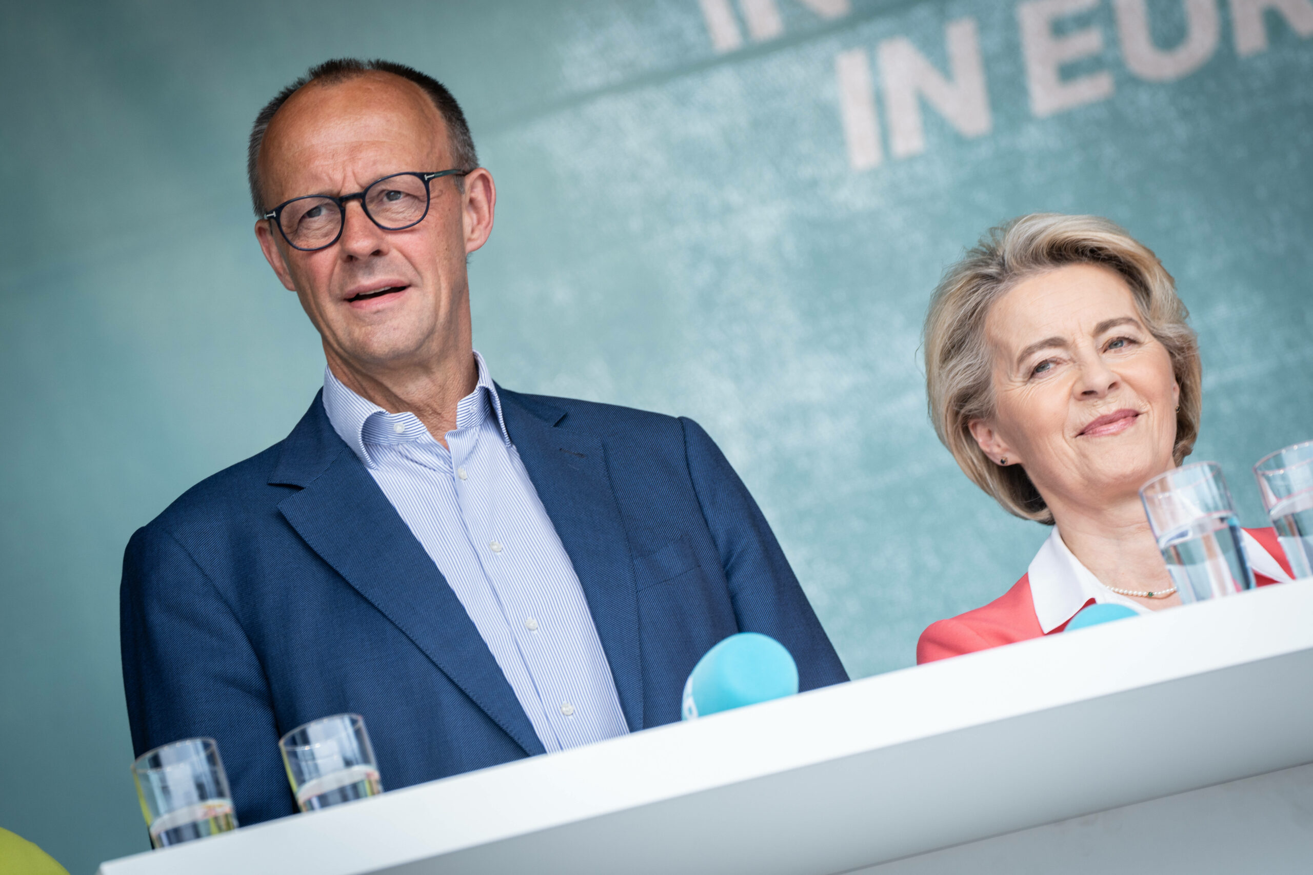 Friedrich Merz und Ursula von der Leyen