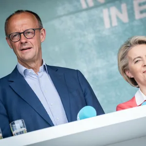 Friedrich Merz und Ursula von der Leyen