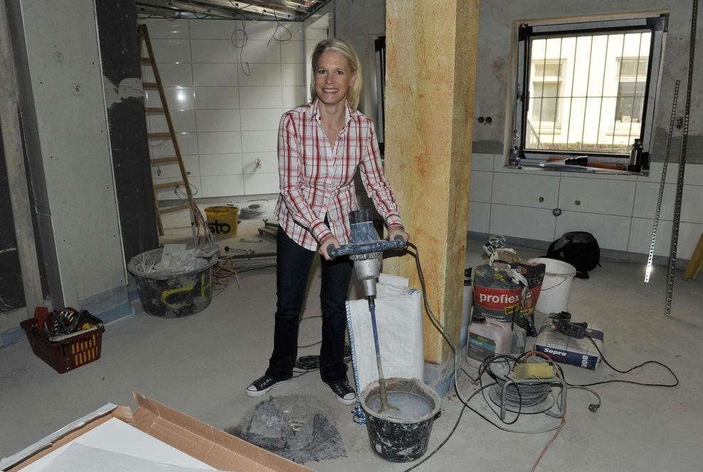 Baustelle: Im Jahr 2011 zog Cornelia Poletto mit ihrem Restaurant um – von der Eppendorfer Landstraße 145 in die Hausnummer 80.