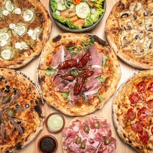 Viele Pizzen