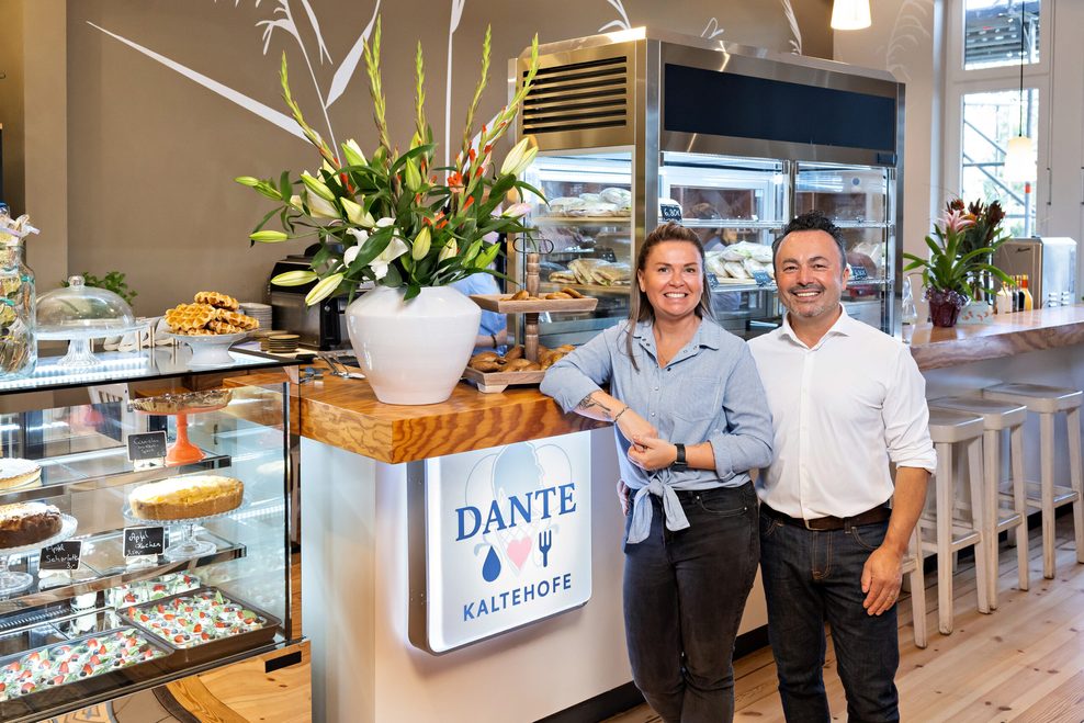Neues Café Villa Kaltehofe