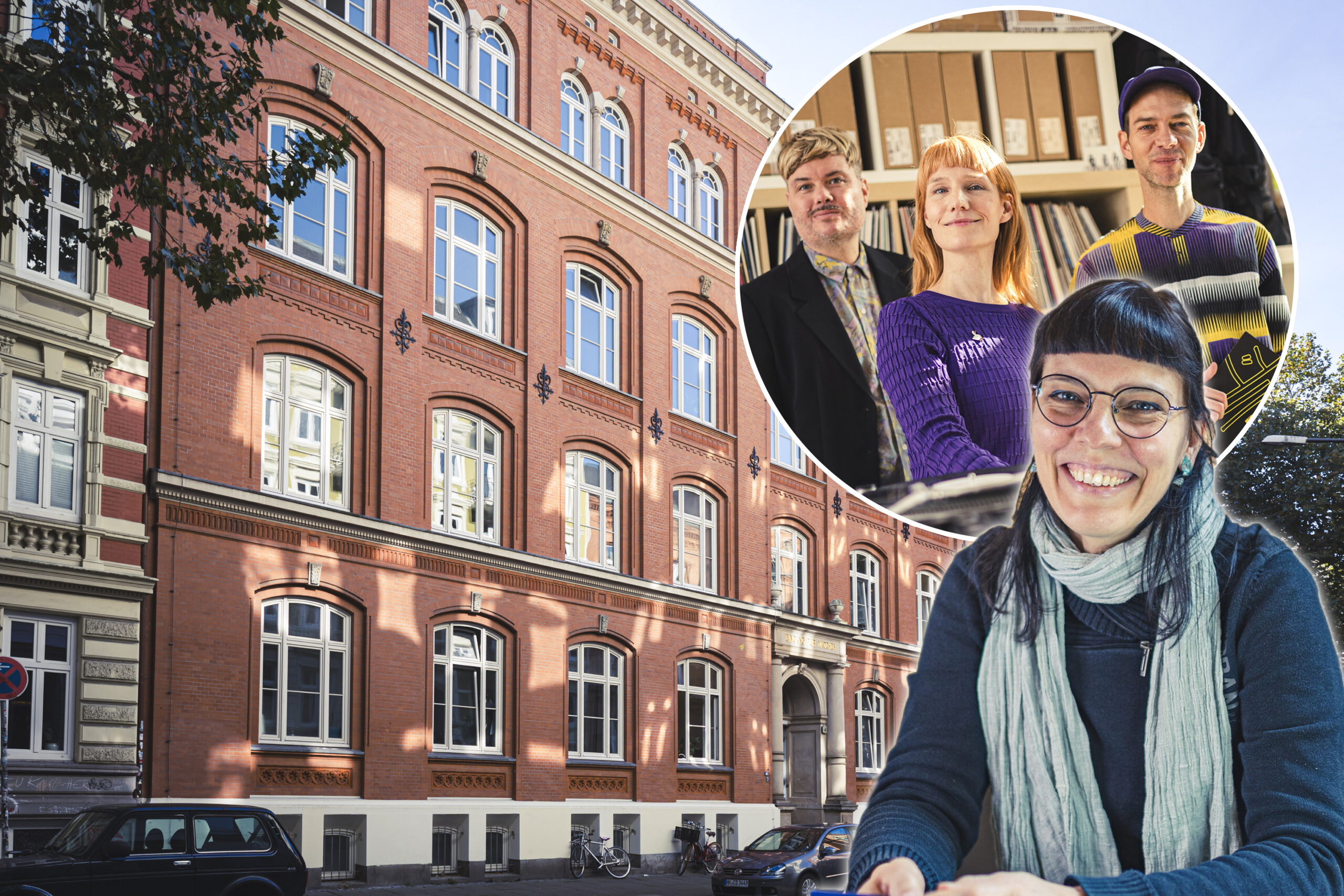 Die alte Schule Seilerstraße ist jetzt ein Zentrum für Kreative.