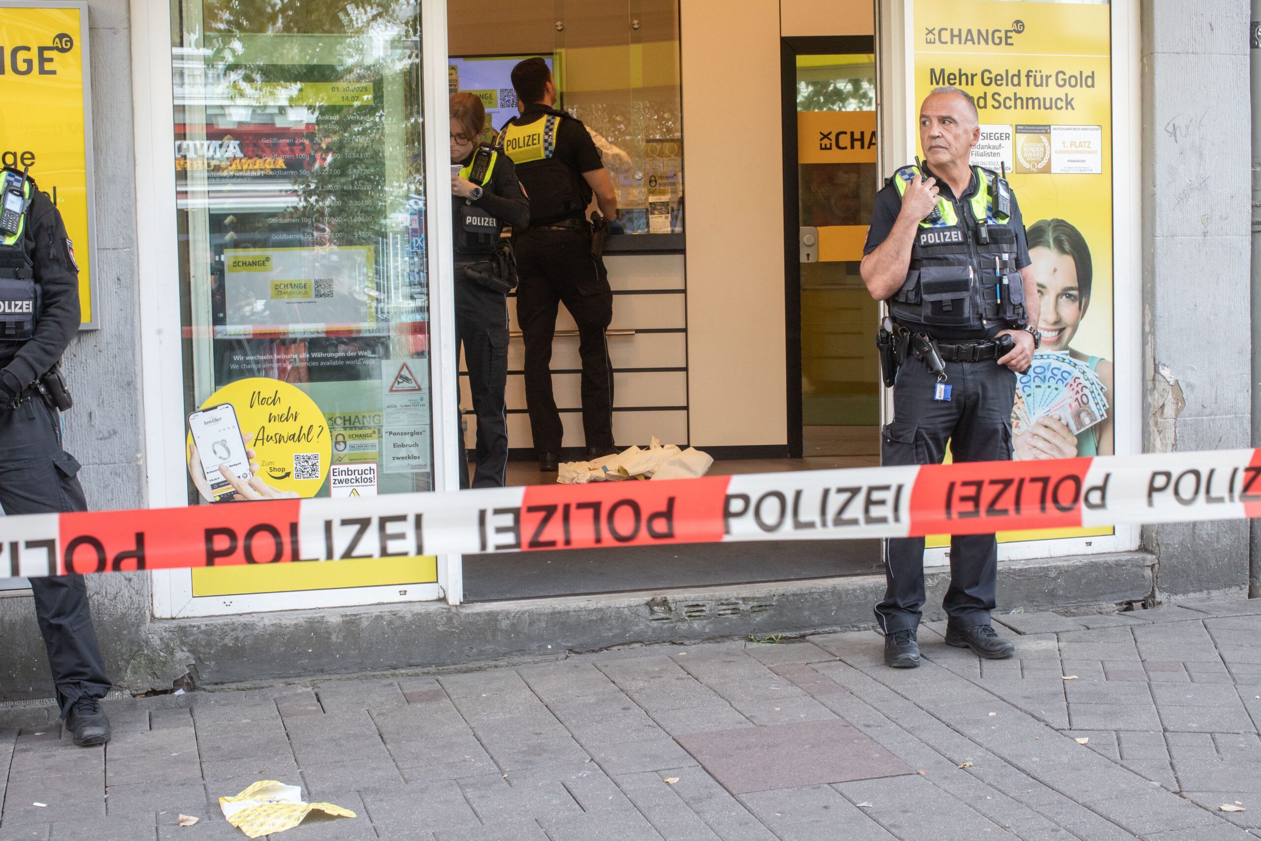 Streit in Goldgeschäft in St. Georg – Mann mit Messer verletzt