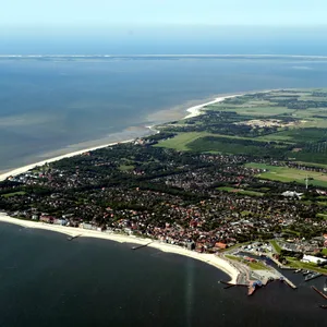 Luftbild von Föhr