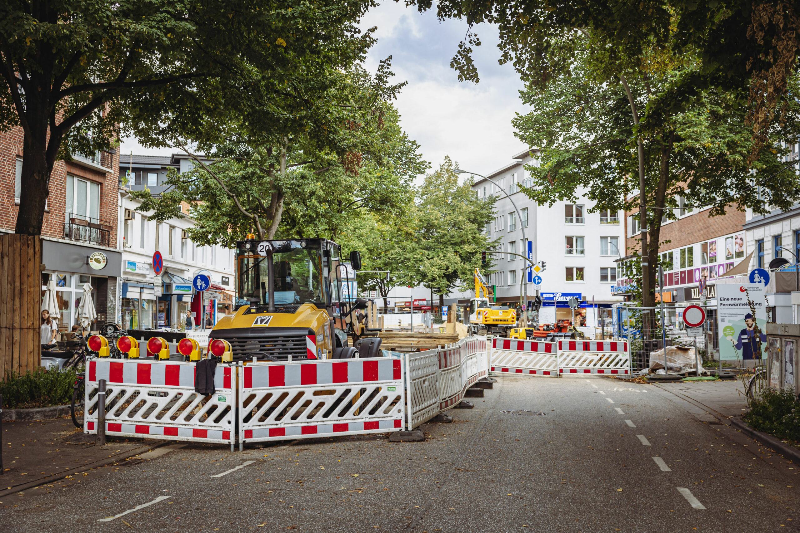 Die Dauerbaustelle Osterstraße sorgt für neue Konflikte zwischen Radfahrern und Fußgängern.