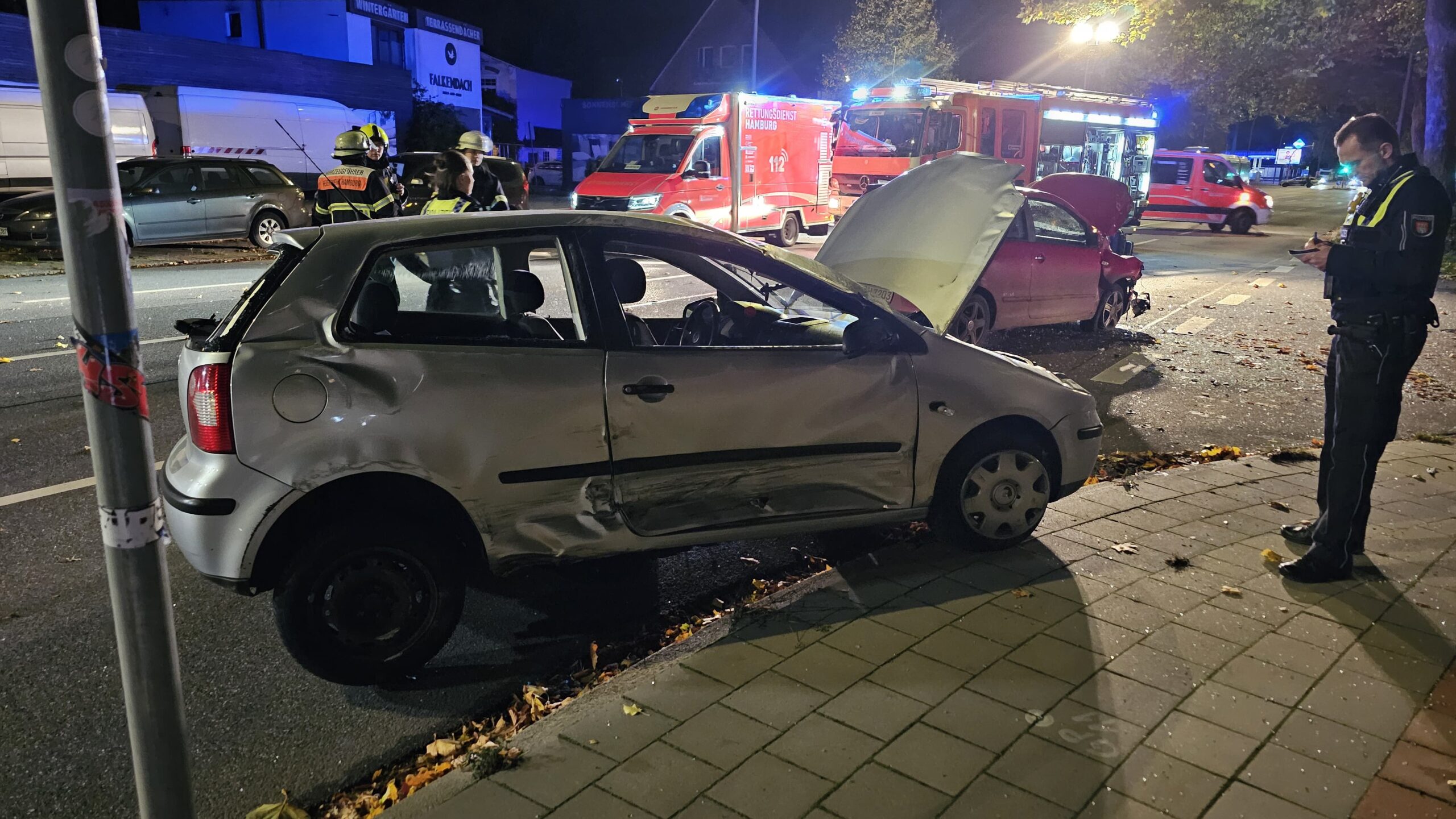 Beschädigtes Auto