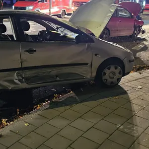 Beschädigtes Auto
