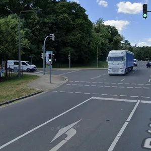 An dieser Kreuzung in Wesenberg in Mecklenburg-Vorpommern passierte der tödliche Unfall.
