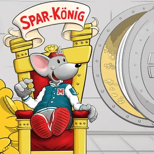 Sparkönig Manni die Maus
