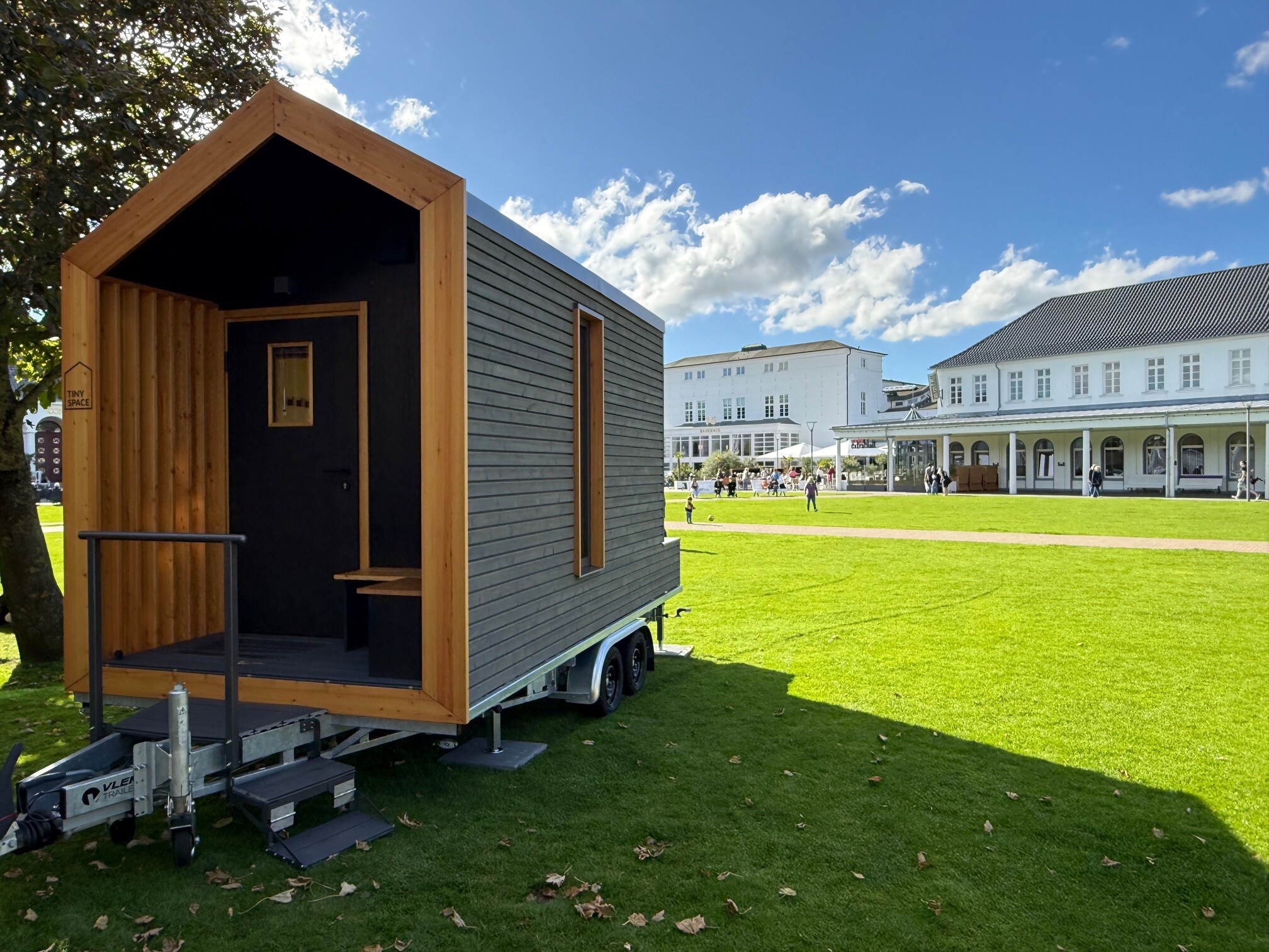 Die neuen Mini-Häuser richten sich nach Angaben des Staatsbades Norderney an Urlauber und Einheimische, die Arbeitsraum suchen.