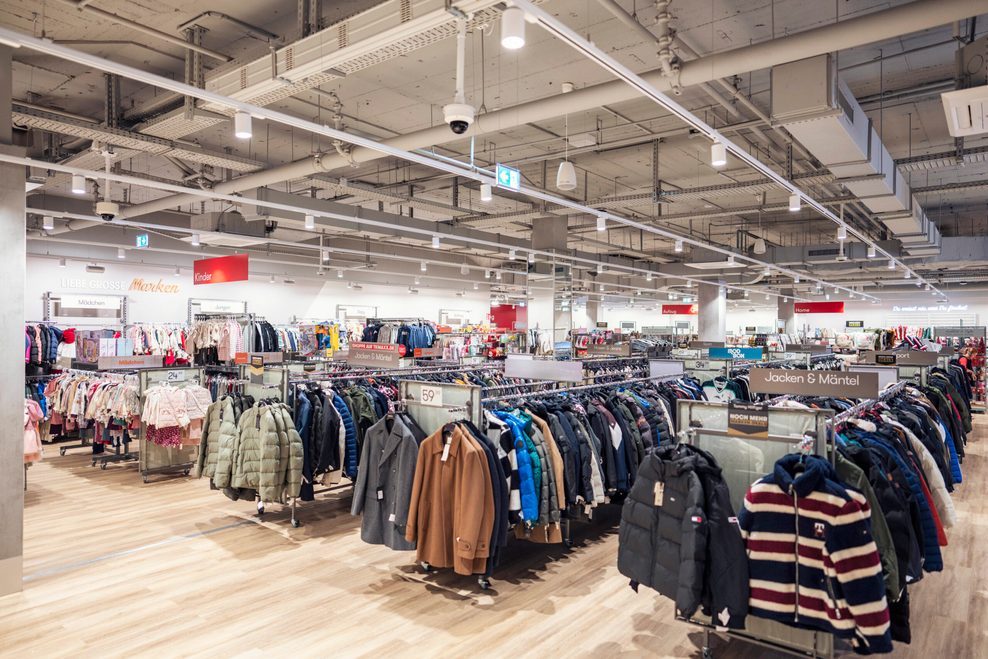 Die neue TK Maxx-Filiale im Elbe Einkaufszentrum.