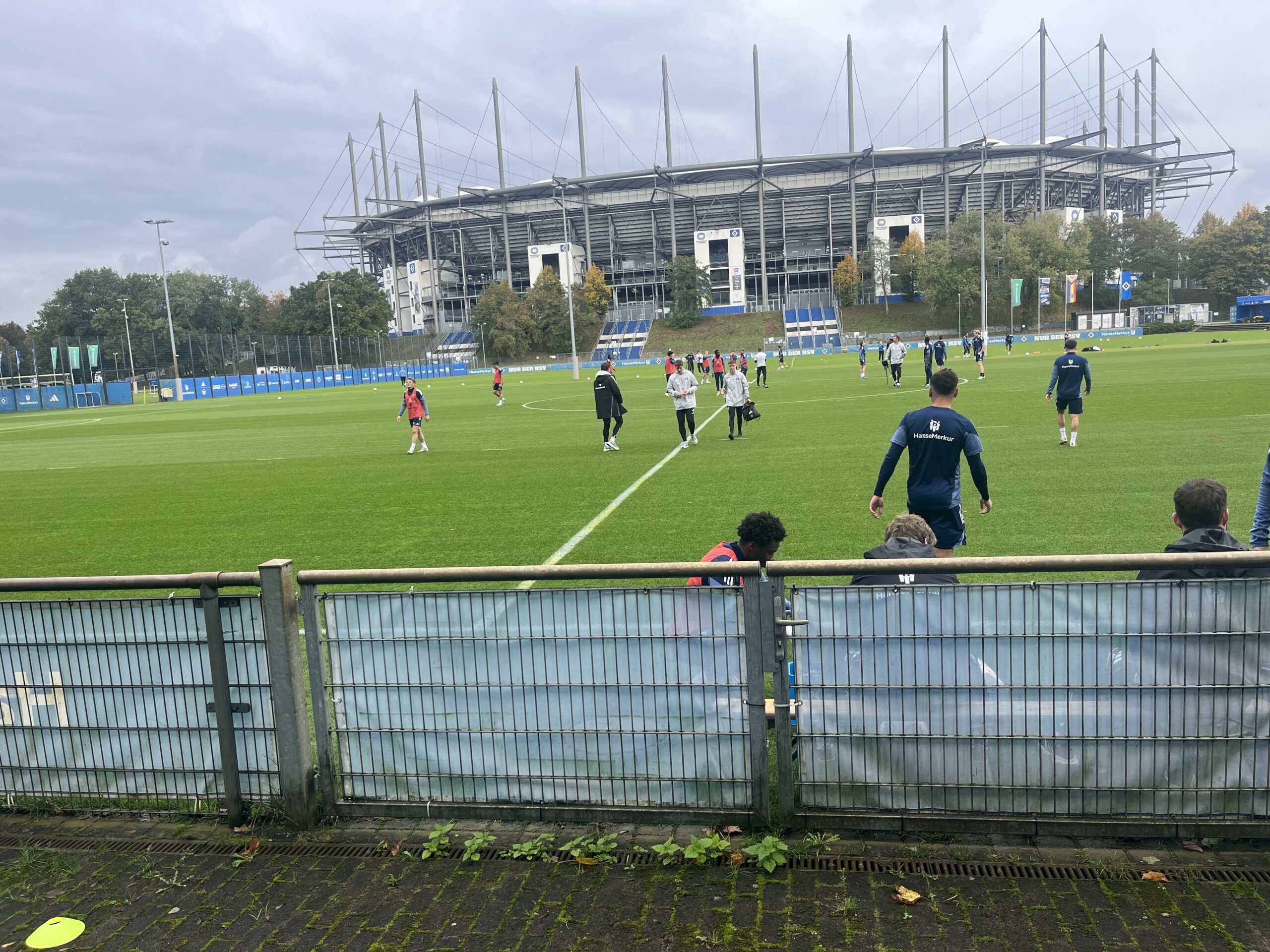 Trainingsplatz neben dem Volksparkstadion
