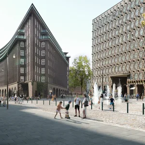 So soll das Umfeld des Chilehauses einmal aussehen.