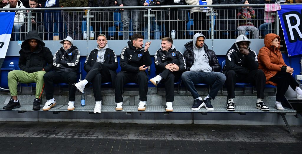 Bei den nicht nominierten HSV-Profis herrscht Frust.