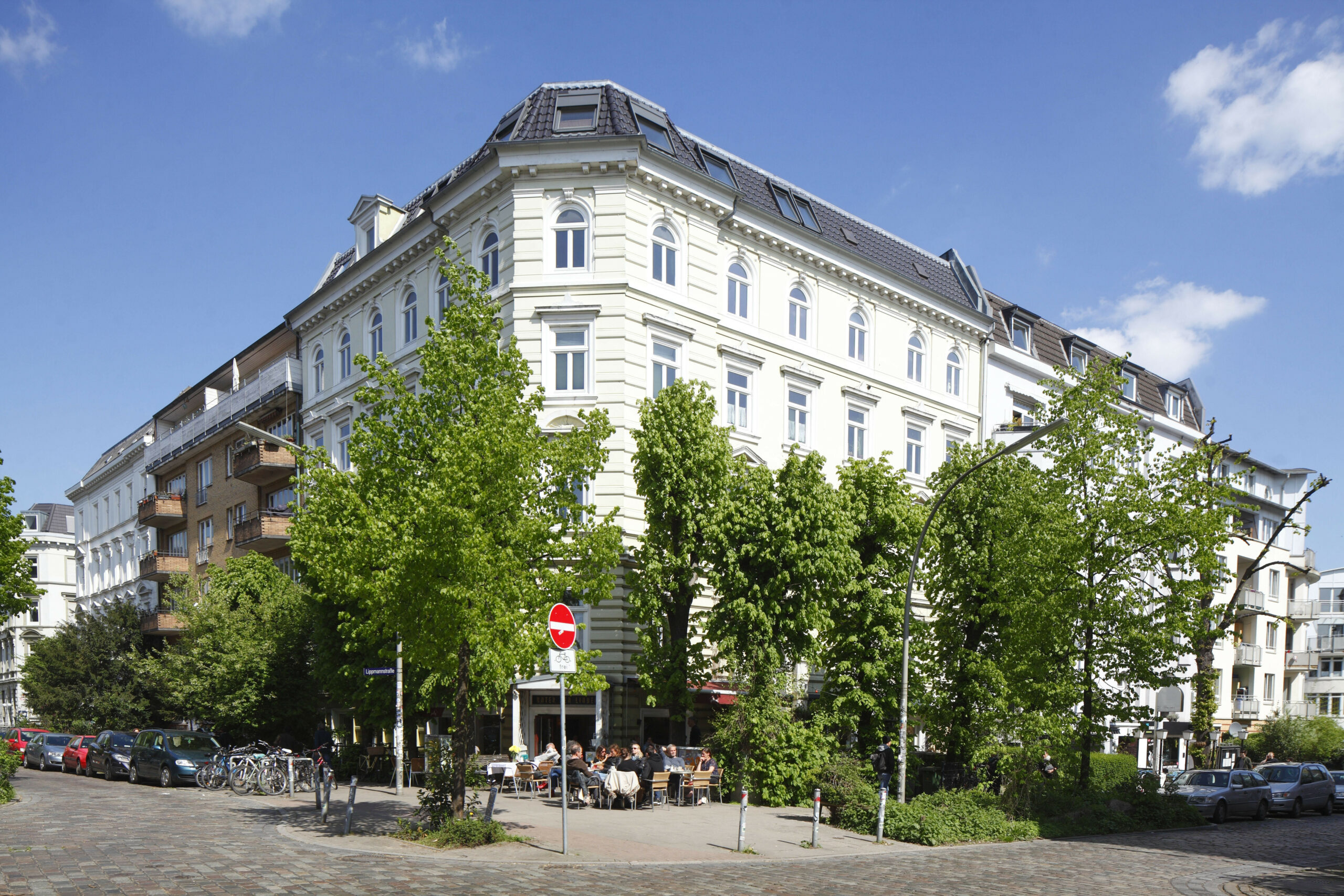 Alte Wohngebäude im Schanzenviertel