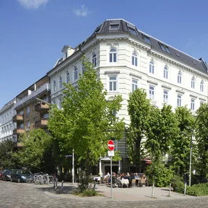 Alte Wohngebäude im Schanzenviertel
