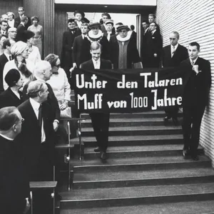 Rektoratsübergabe 1967