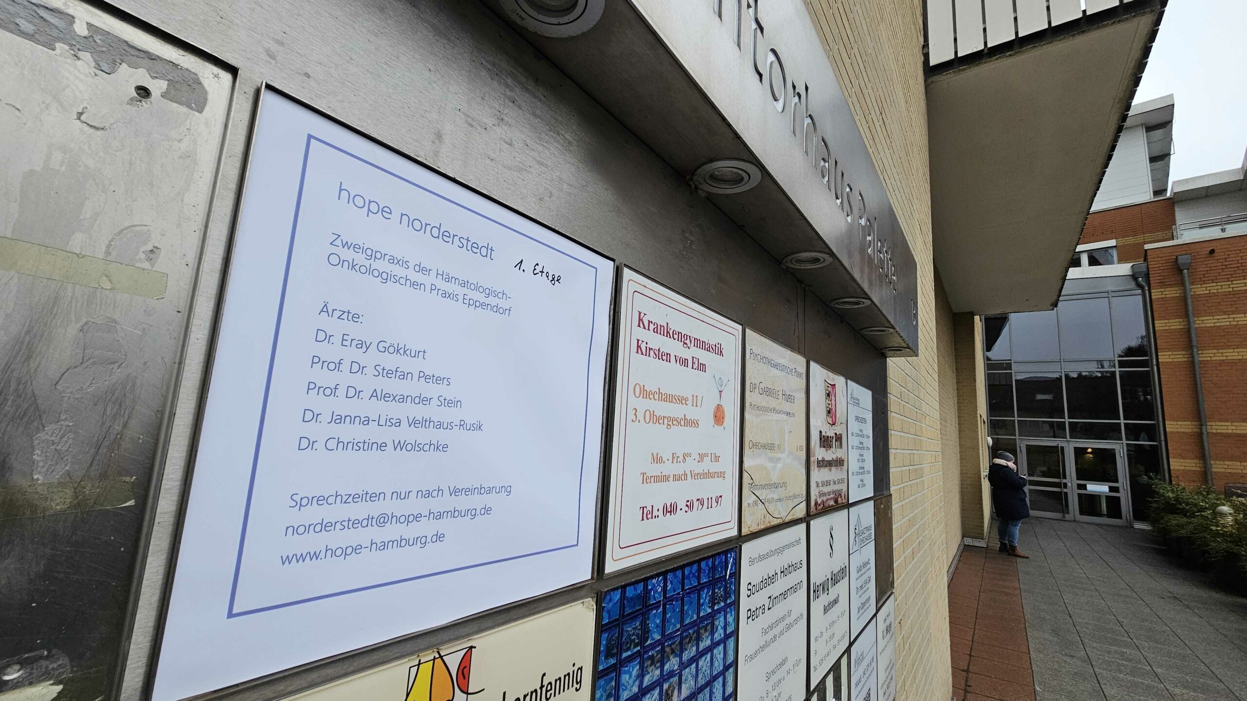 Die neue Krebspraxis in Norderstedt am der Ohechaussee